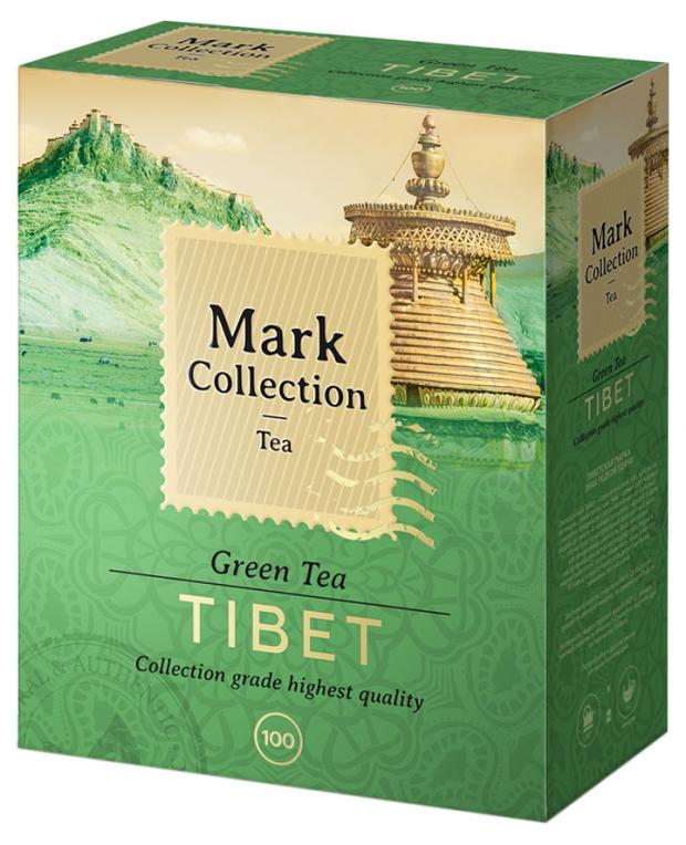 Чай зеленый Mark Collection TIBET, 100 пакетиков