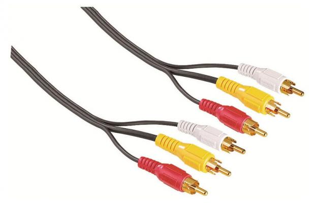 

Кабель Qilive 3XRCA, 2 м