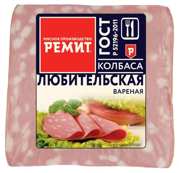 

Колбаса вареная «Ремит» Любительская, 400 г