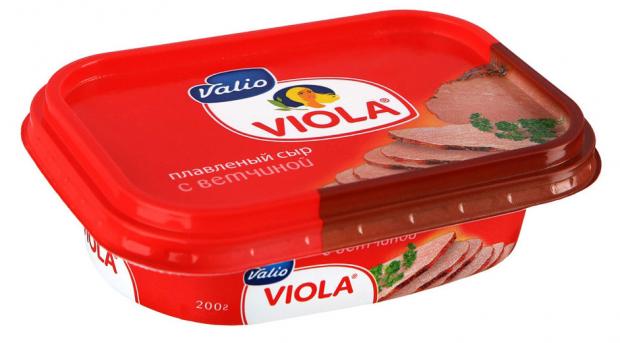 

Сыр плавленый Viola с ветчиной 50%, 200 г