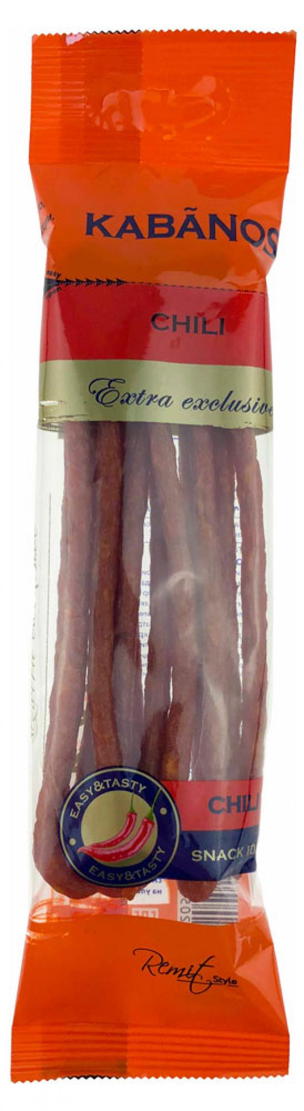

Колбаски сырокопченые «Ремит» Kabanos Chili, 70 г