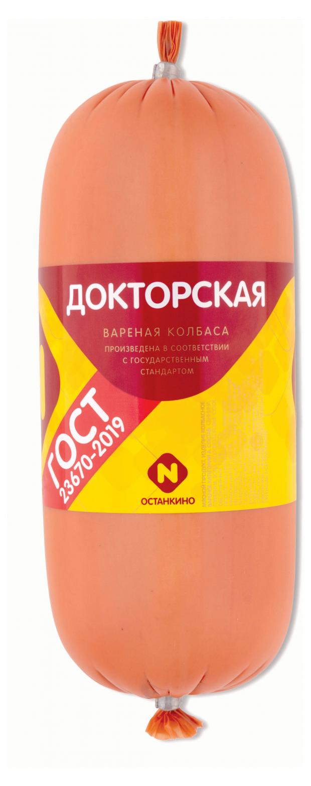 

Колбаса вареная Останкино Докторская, 500 г