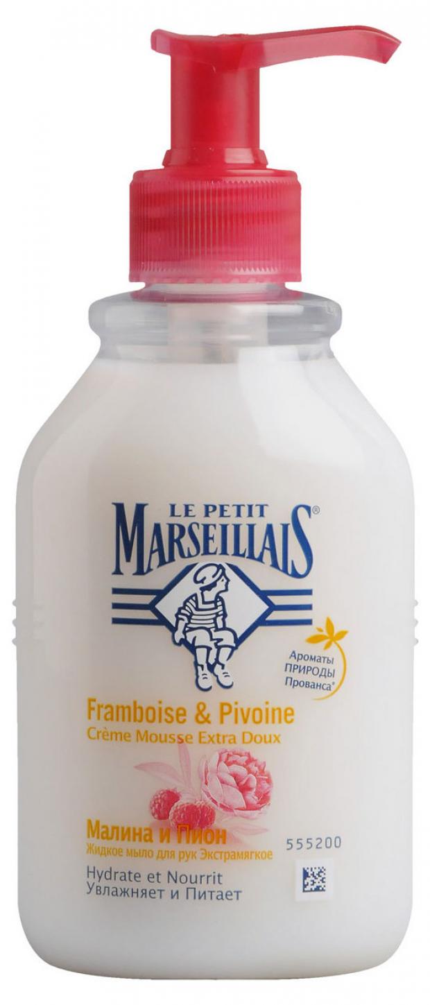 

Жидкое мыло для рук Le Petit Marseillais® Малина и пион, 300 мл