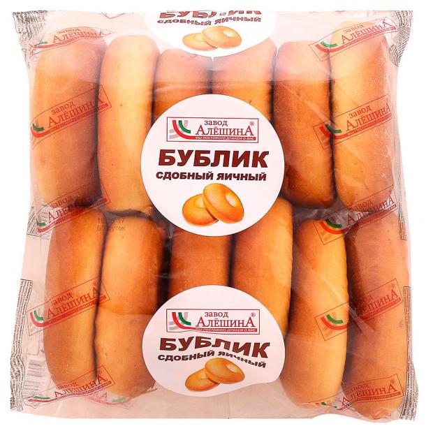 Бублик Завод Алешина Яичный сдобный, 460 г