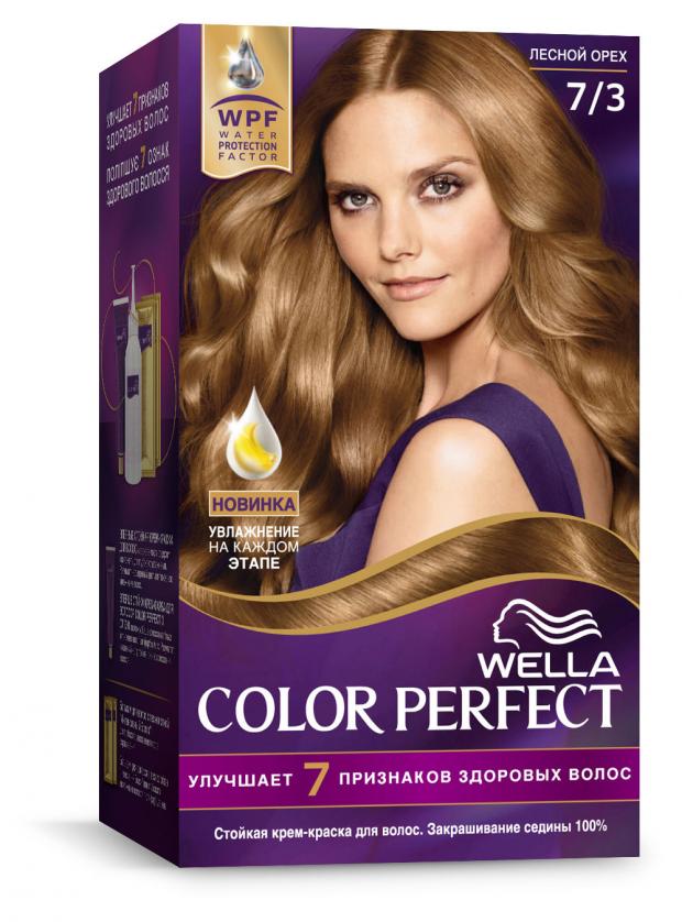 

Крем-краска для волос Wella Color Perfect лесной орех тон 7/3