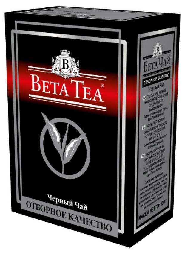 Чай чёрный Beta Tea листовой, 100 г