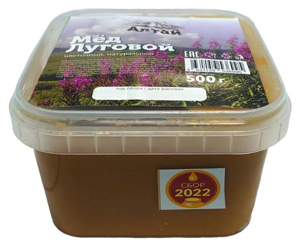 Мед натуральный Алтайский мед Из Овсянниково! Луговой, 500 г