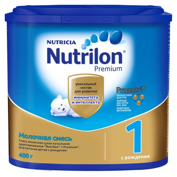 

Смесь сухая молочная Nutrilon Premium 1 с рождения, 400 г