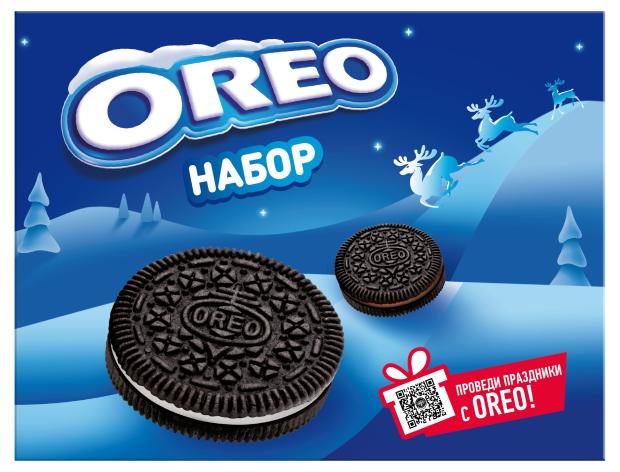 

Набор печенья OREO с ванильным вкусом и со вкусом шоколада, 456 г