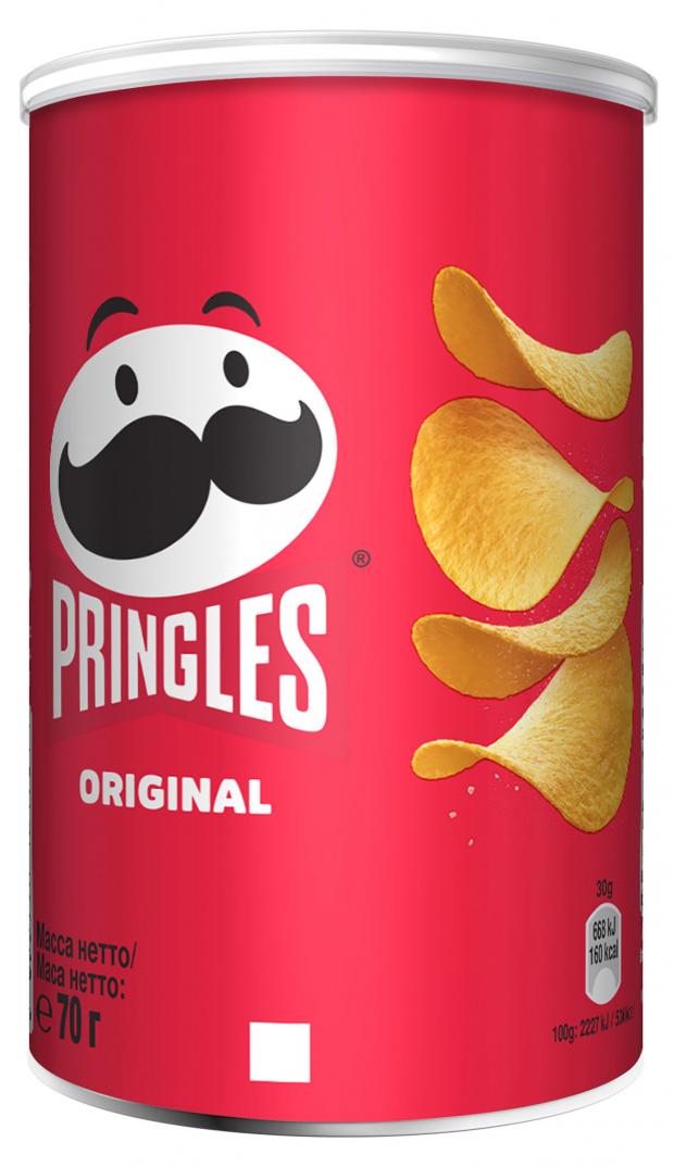 

Чипсы Pringles оригинальные, 70 г