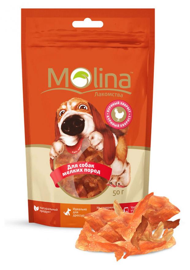

Лакомство для собак Molina куриный хворост, 50 г
