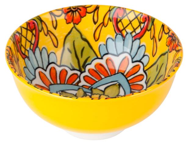 

Салатник Nouvelle Home Arabesque желтый, d 12 см