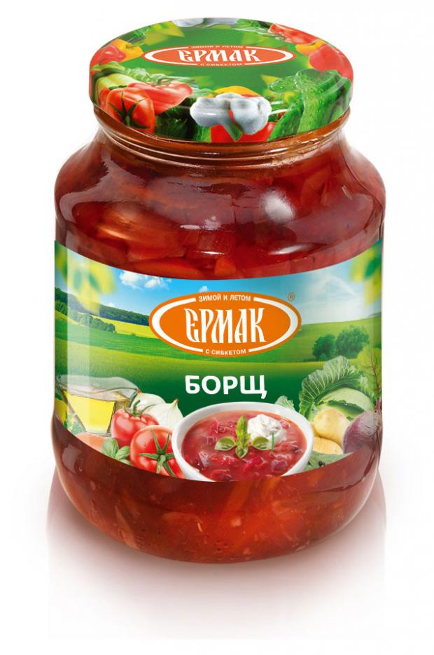 Борщ Ермак консервированный, 500 г