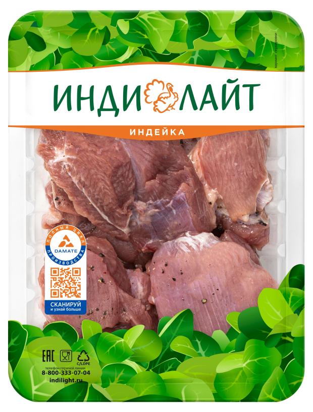 

Шашлык из бедра индейки ИндиЛайт 4 перца, 600 г