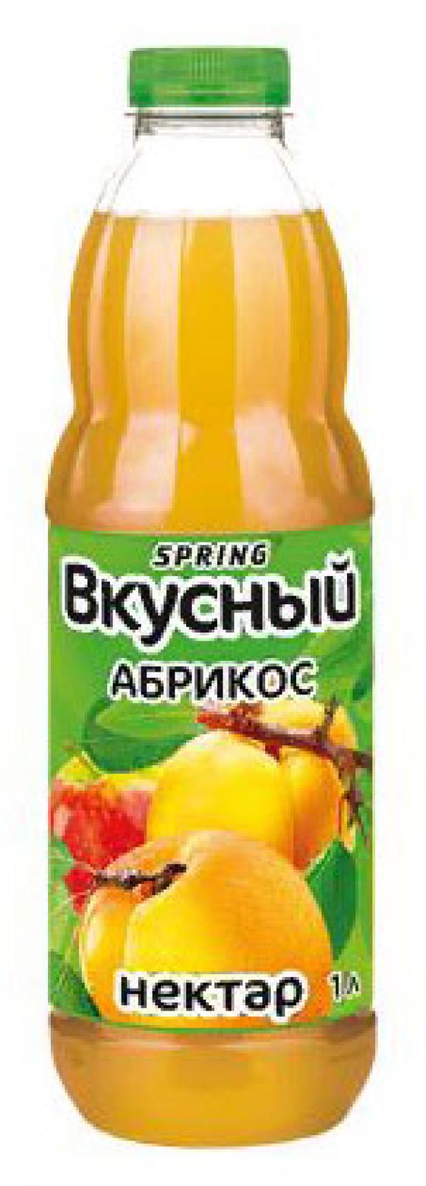 Нектар Вкусный абрикосовый, 1 л