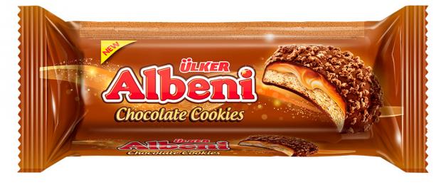 Печенье Ulker Albeni в шоколаде с крошкой, 170 г