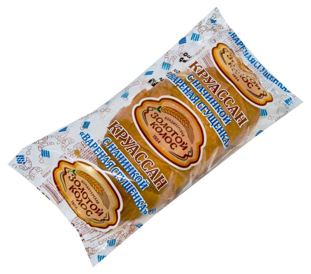 Круассан Золотой Колос с вареной сгущенкой, 50 г