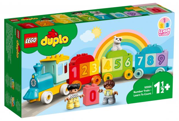 

Конструктор LEGO DUPLO 10954 Поезд с цифрами — учимся считать