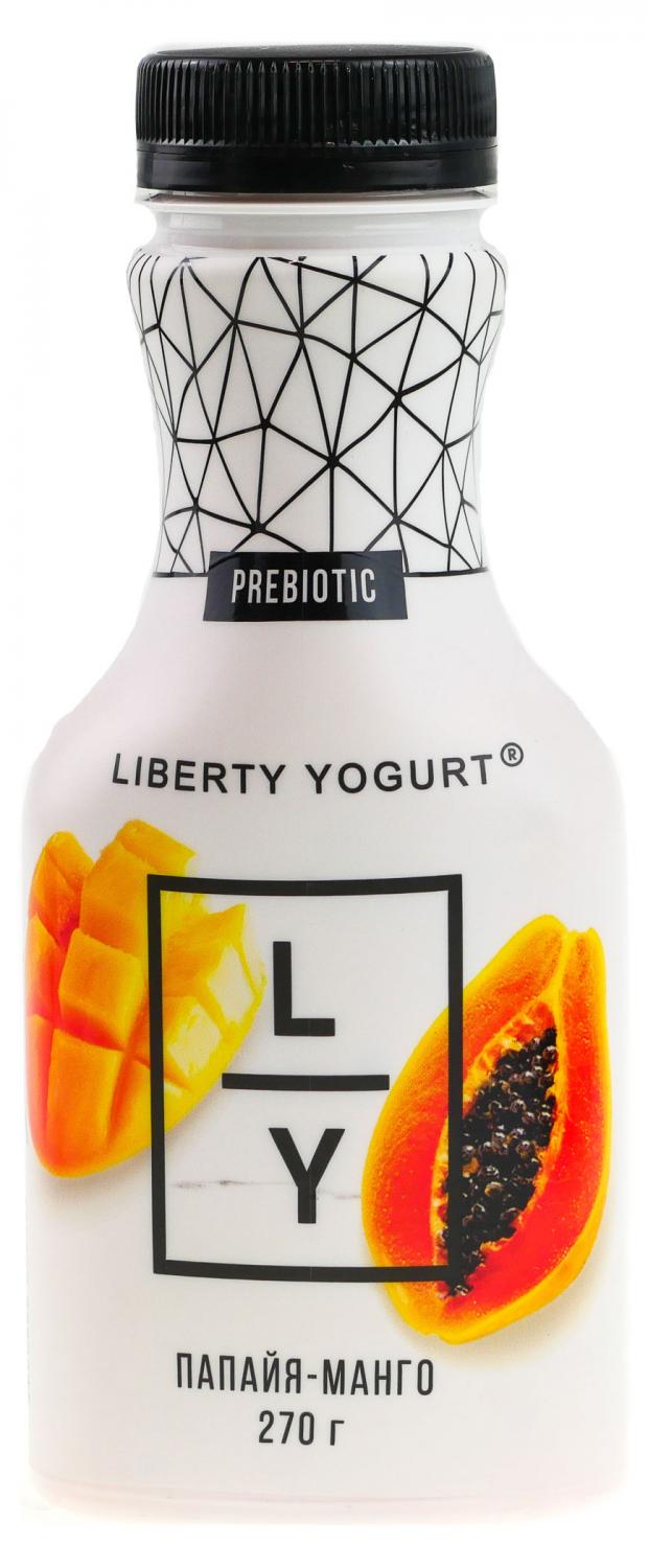 

Йогурт питьевой Liberty манго папайя 1,5%, 270 мл