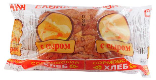 Изделие слоеное Сормовский хлеб воздушное с сыром, 80 г