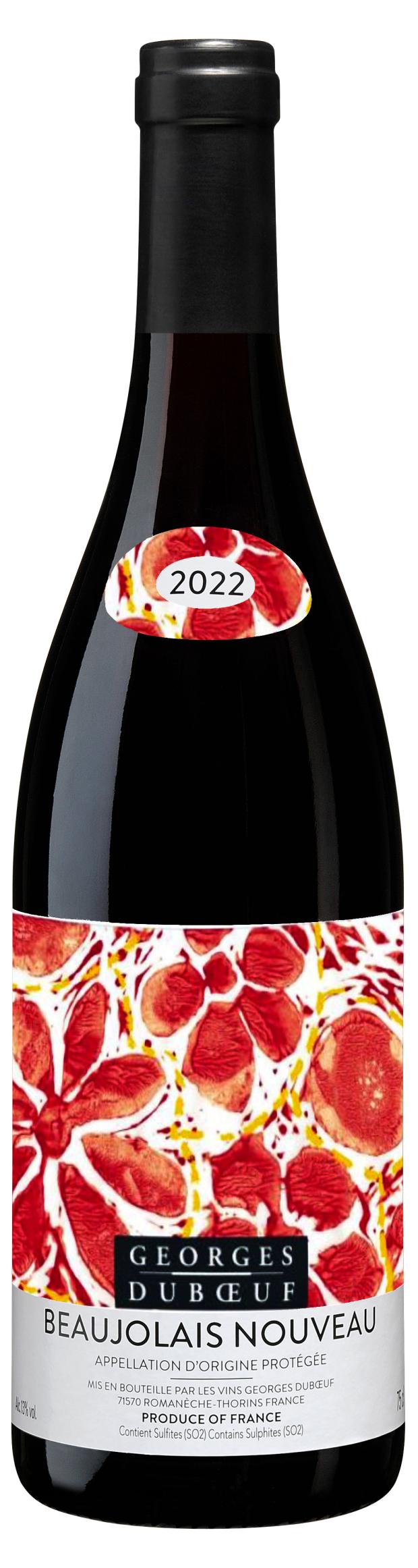 

Вино Beaujolais Nouveau сухое красное Франция, 0,75 л