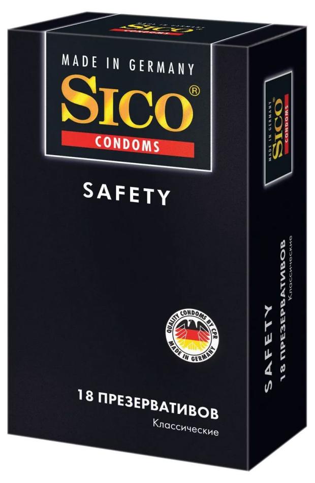 Презервативы Sico Safety Классические, 18 шт