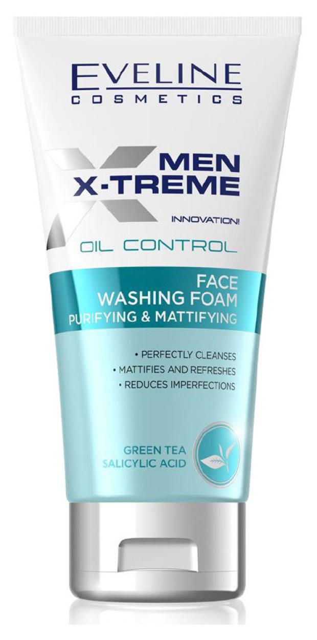 Пенка для умывания Eveline Cosmetics Men x-treme Очищающе-матирующая, 150 мл