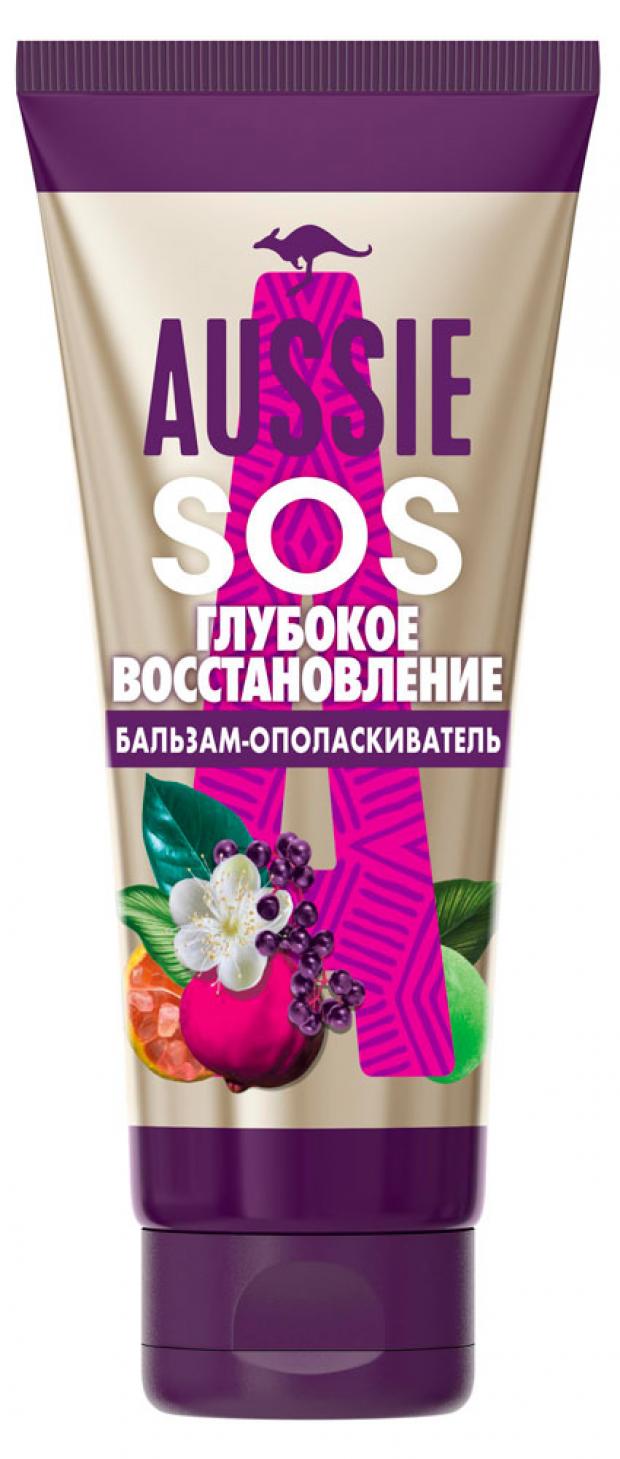 

Бальзам-ополаскиватель для волос Aussie Hair SOS для поврежденных волос, 200 мл