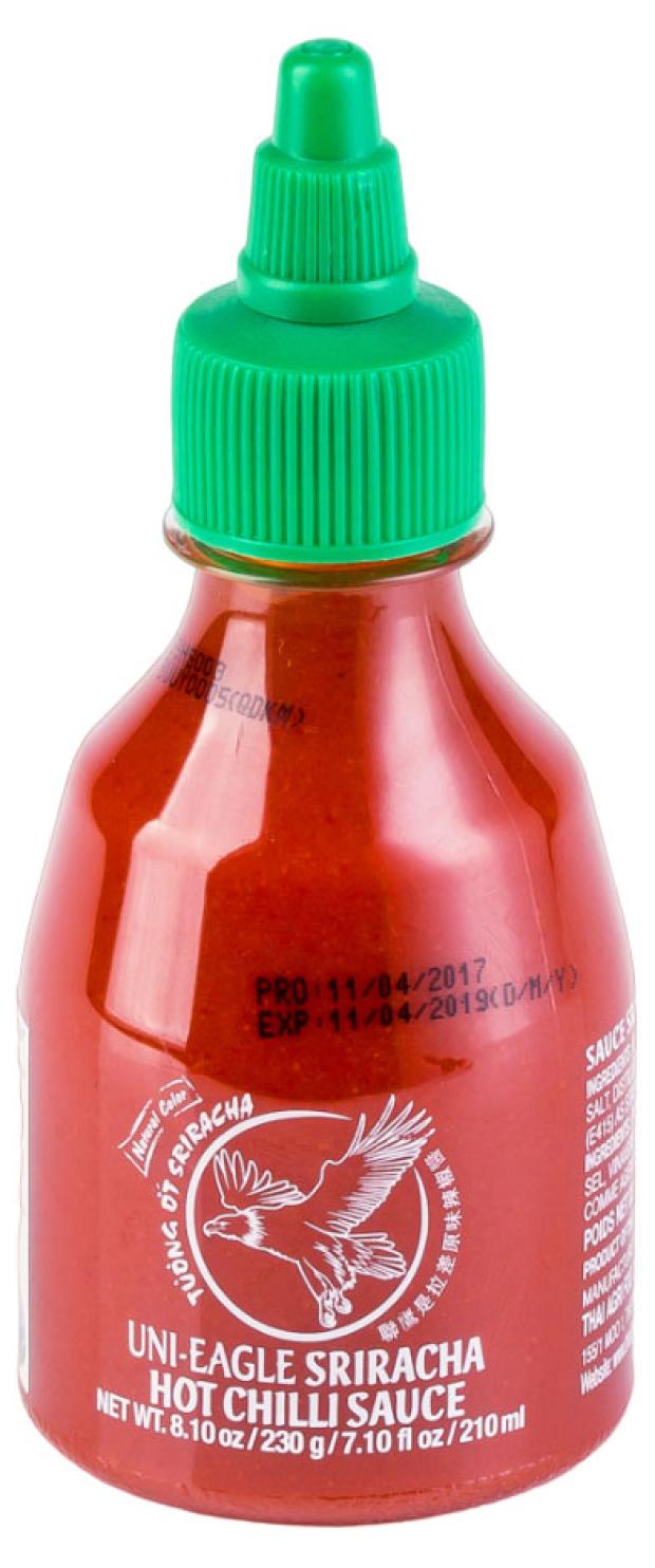 Соус Uni-Eagle Шрирача, 230 г соус для мяса чили kühne sriracha hot chili 235 мл