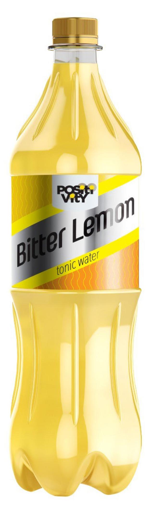 Напиток газированный Positivity Bitter Lemon тоник, 1 л
