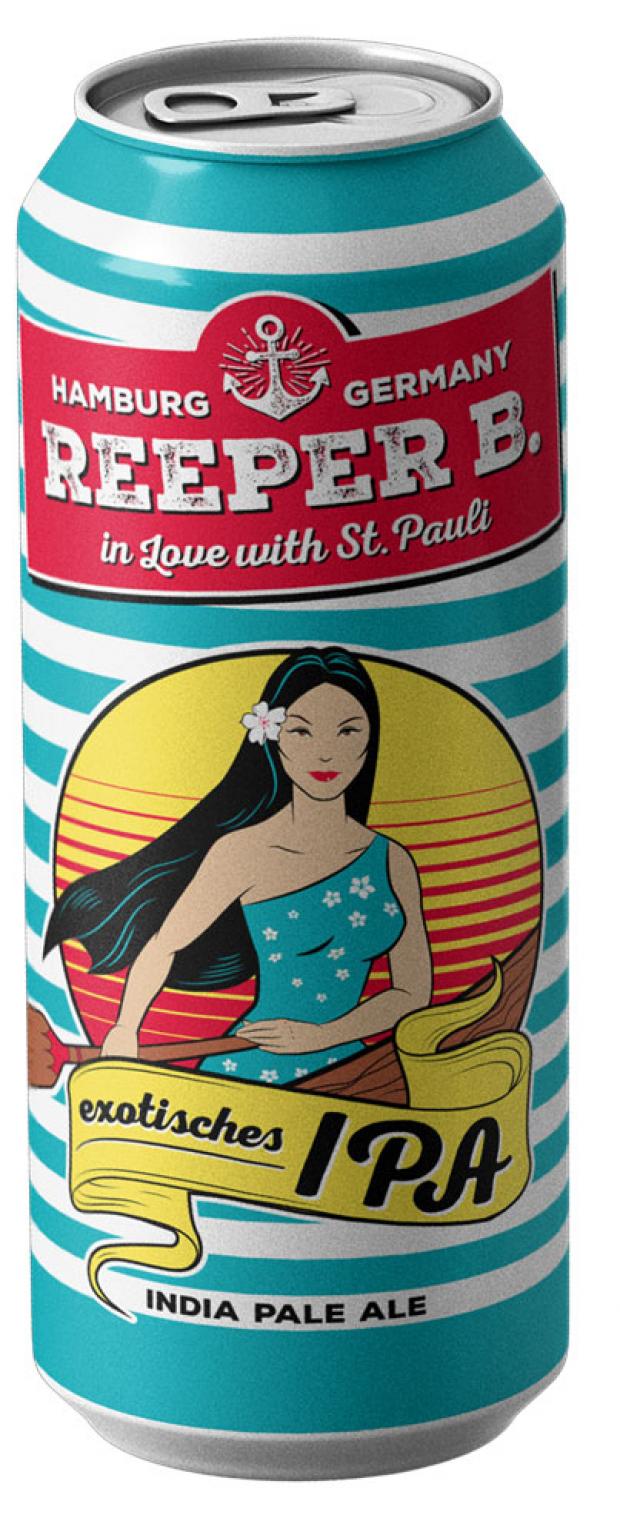 

Пиво Reeper B IPA светлое фильтрованное 5%, 500 мл