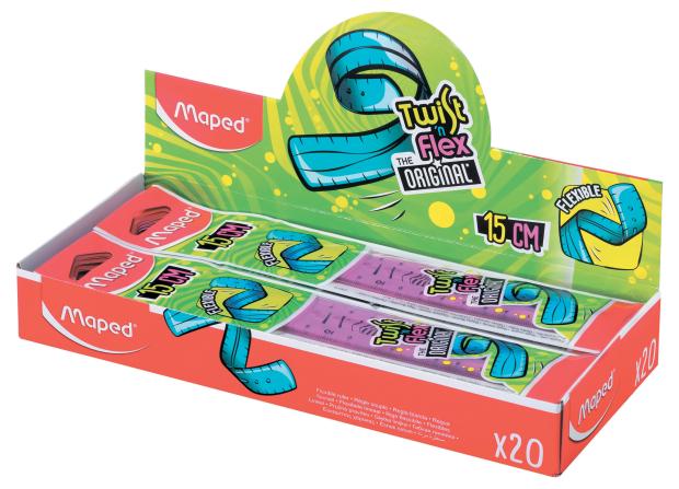 Линейка Maped Twist'n Flex гибкая, 15 см