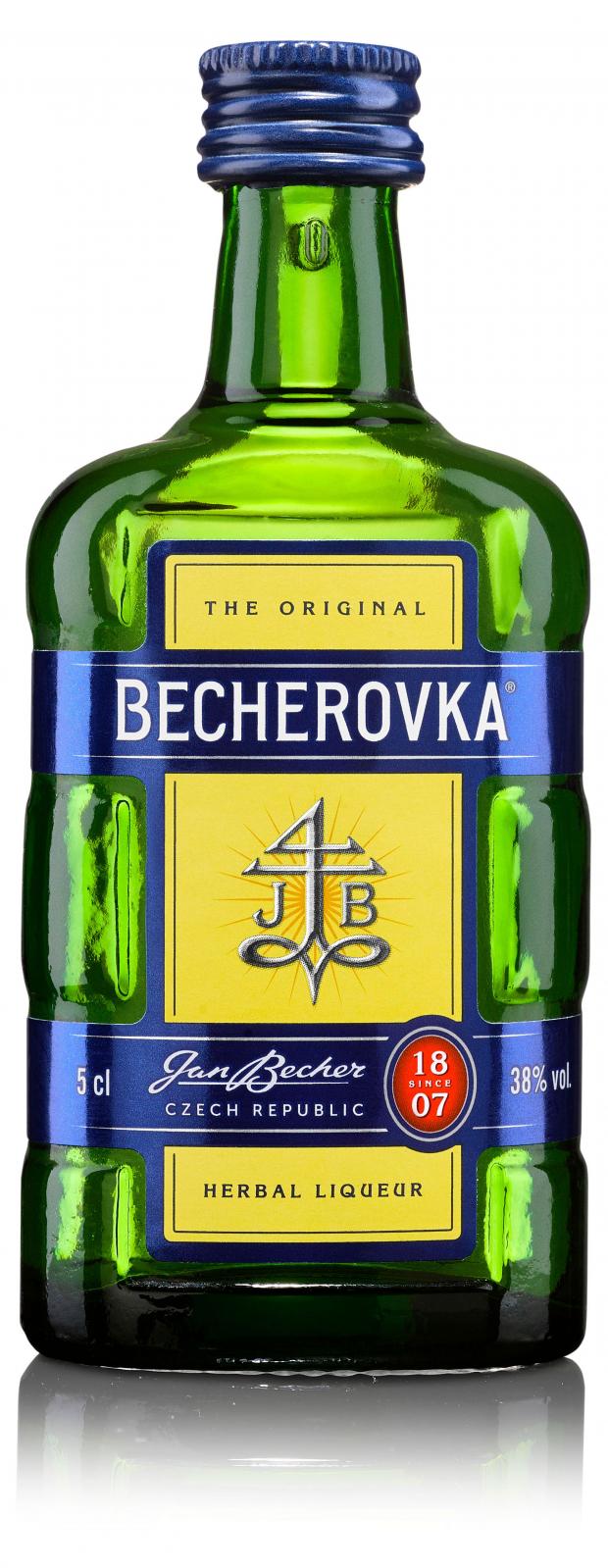Ликёр Becherovka Чехия, 0,05 л