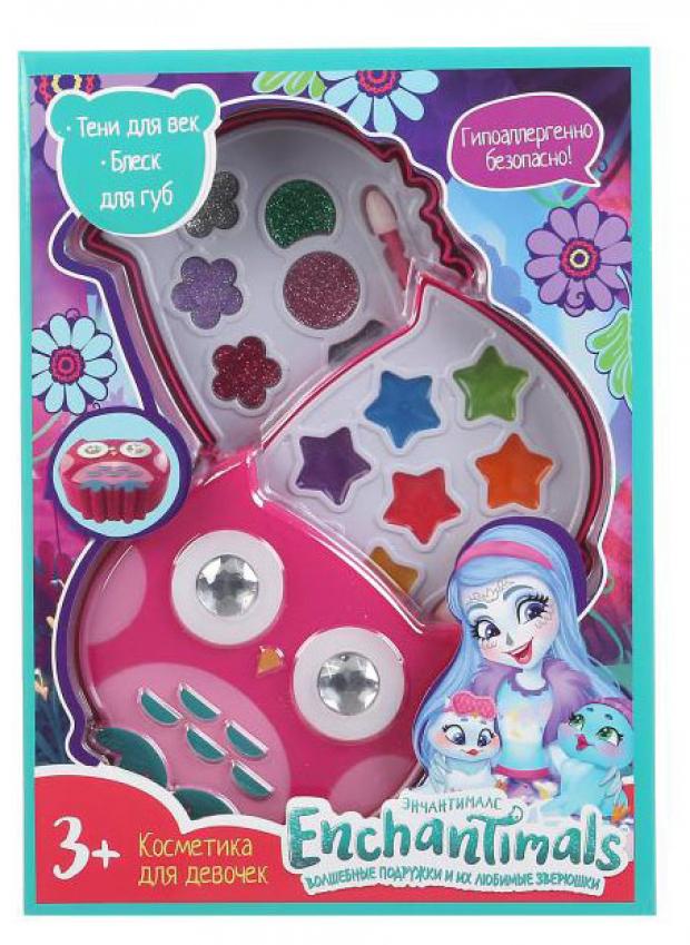 Косметика для девочек Милая леди Enchantimals тени для век блеск для губ