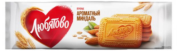 Печенье сахарное Любятово Ароматный миндаль, 280 г