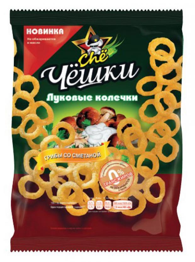 

Снек кукурузный Chё Чешки луковые колечки со вкусом грибов со сметаной, 40 г