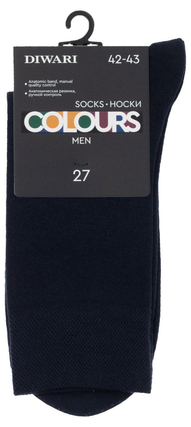 

Носки мужские DIWARI Colours синие, размер 27