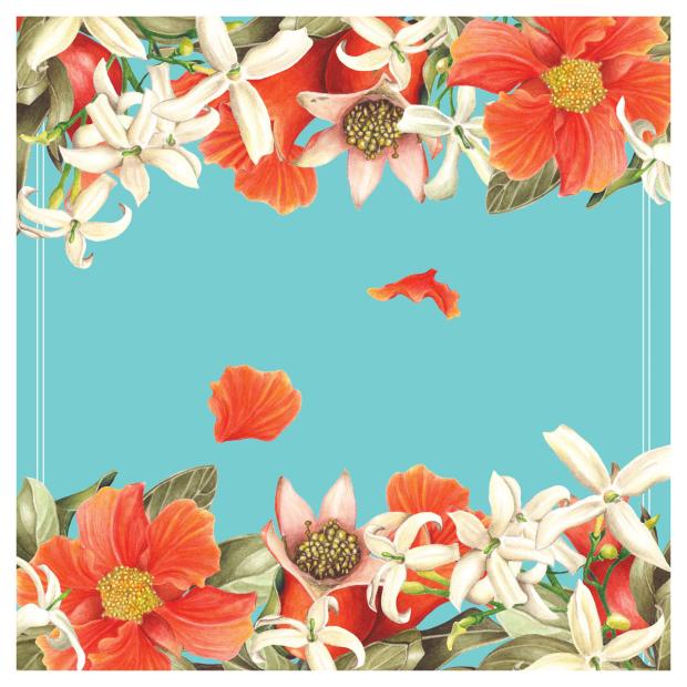 

Салфетки бумажные Nd play Гранат, 33 см, 20 шт