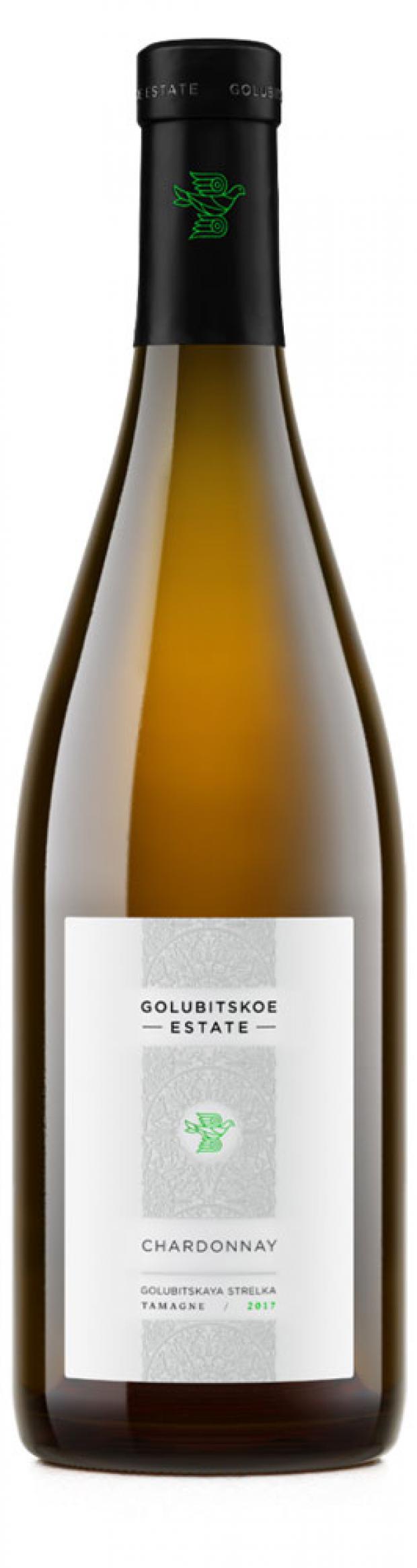 Вино Golubitskoe Estate Chardonnay белое сухое Россия, 0,75 л вино bourgogne chardonnay белое сухое франция 0 75 л