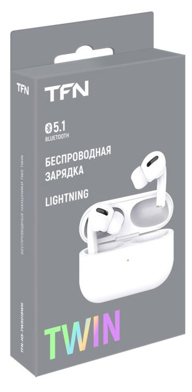 

Наушники беспроводные TFN TWIN белые