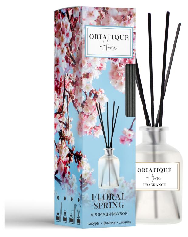

Аромадиффузор Oriatique Floral Spring Весенние цветы, 40 мл