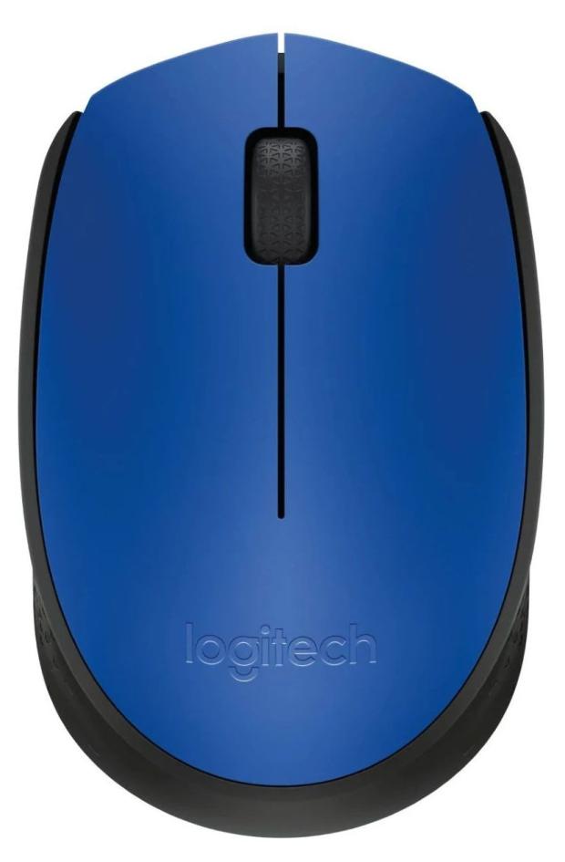 цена Мышь беспроводная Logitech M170 синяя