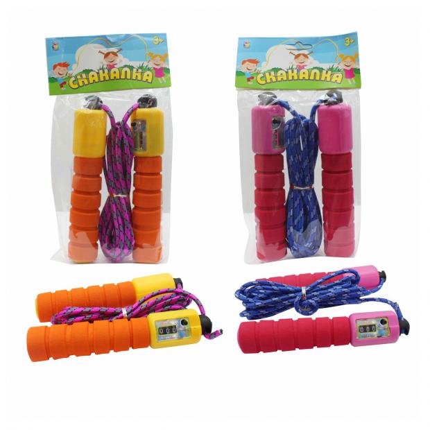

Скакалка 1Toy с механическим счетчиком, 2,6 м