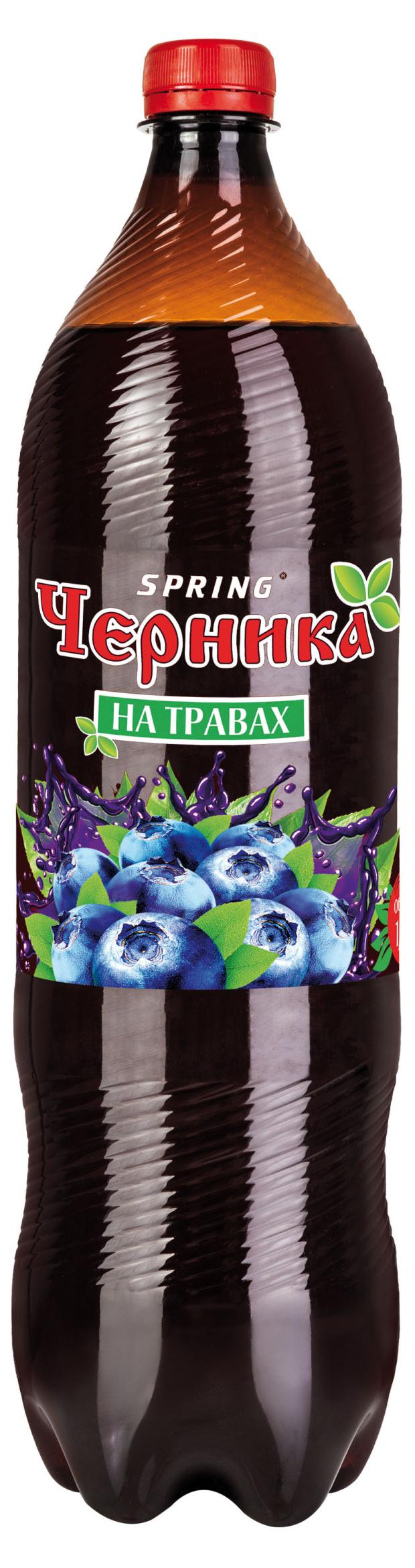 Напиток газированный Сибирский бор Сибирская ягода черника, 1,5 л