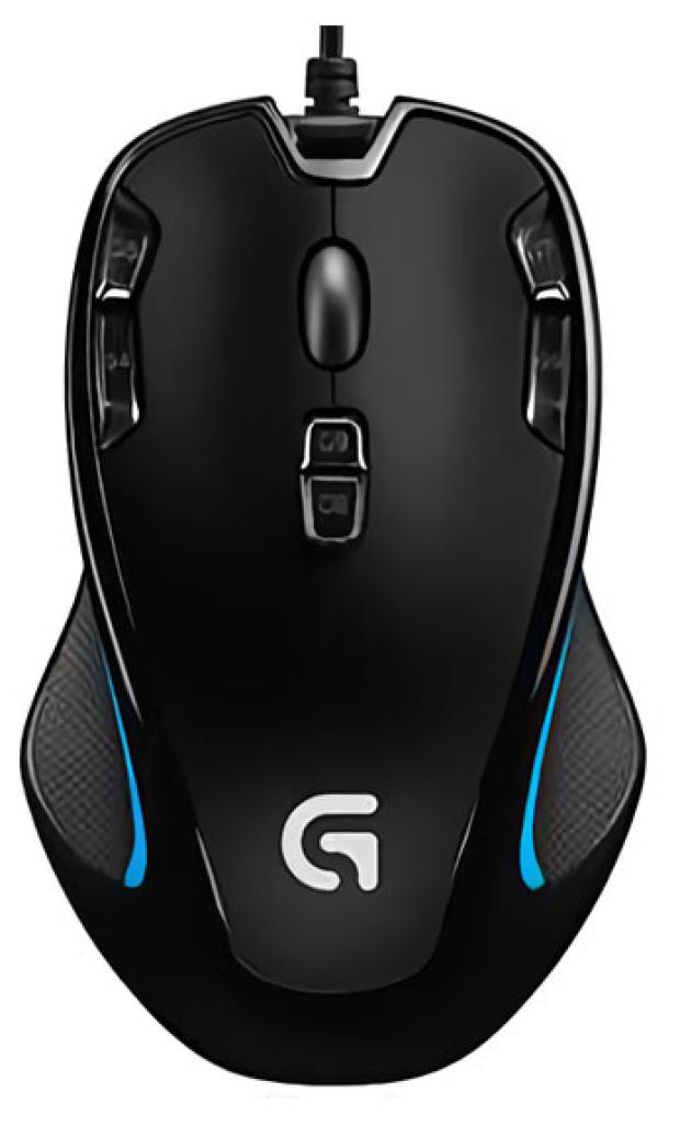 Мышь Logitech G300s проводная черная