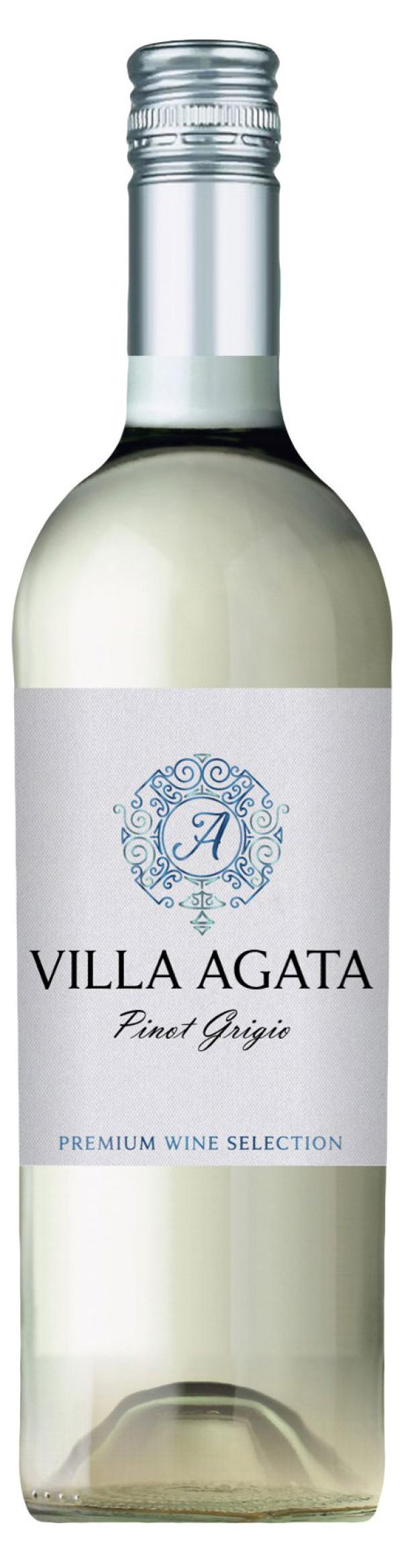 Вино Villa Agata Pinot Grigio белое сухое Венгрия, 0,75 л вино lenotti pinot grigio белое сухое италия 0 75 л