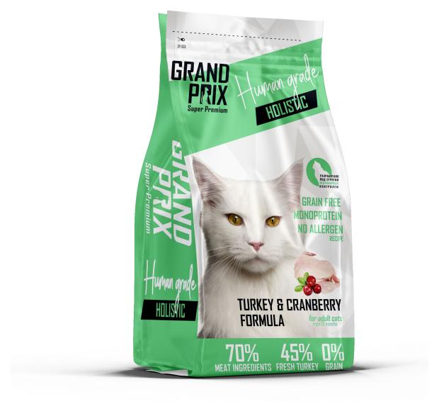 

Сухой корм для кошек Grand prix Holistic, 1,5 кг