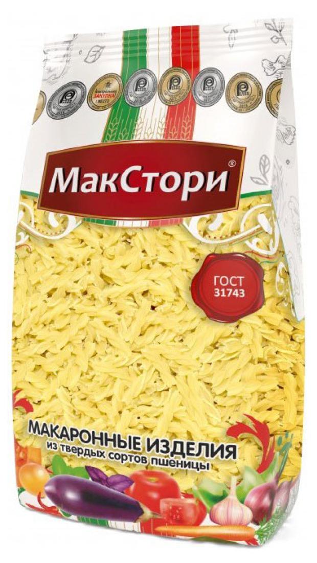 Макаронные изделия МакСтори Спирали, 400 г