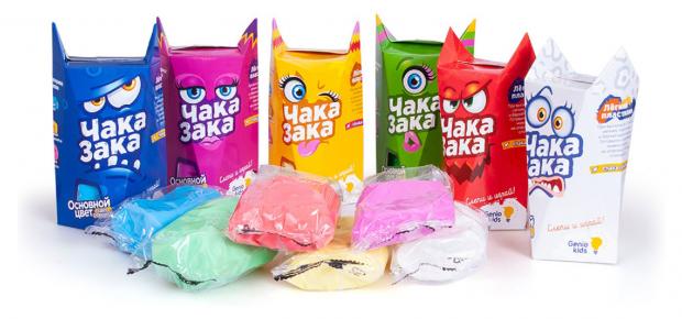 

Пластилин легкий Genio Kids Чака-Зака