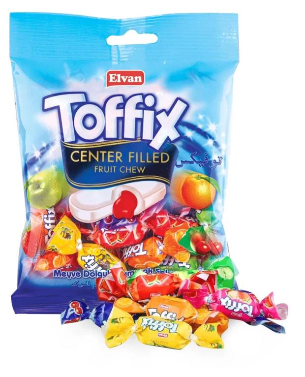 

Конфеты жевательные Toffix mix фруктовый микс, 80 г